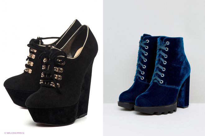 ботильоны на платформе со шнуровкой ботильоны на платформе со шнуровкой