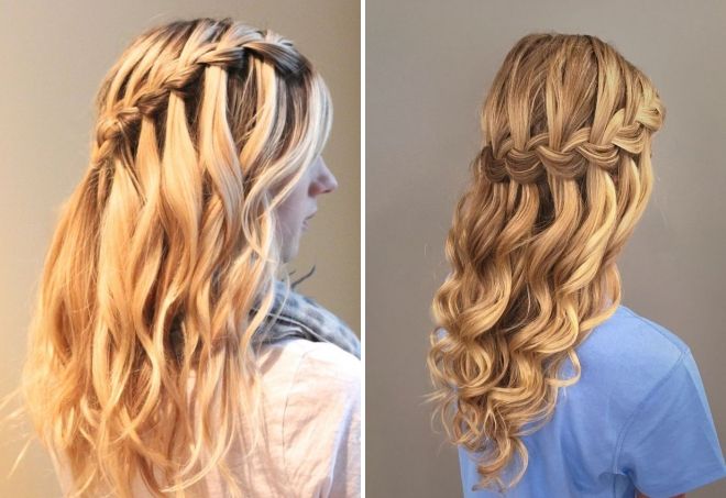 коса французский водопад коса французский водопад