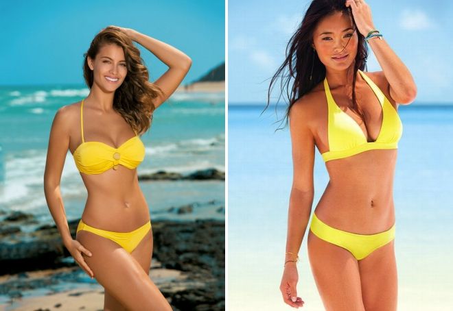 купальник лимонного цвета купальник лимонного цвета