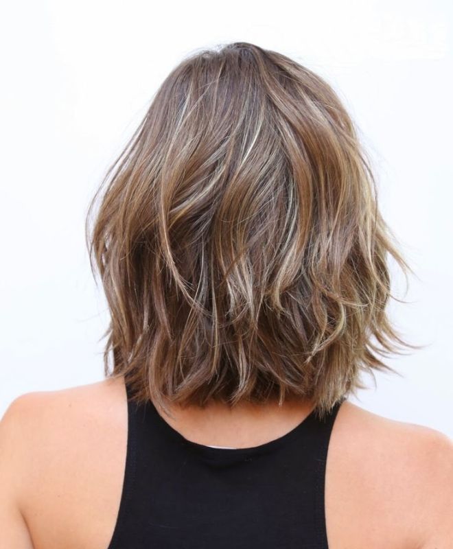 Рваное каре вид сзади раз Рваное каре вид сзади раз