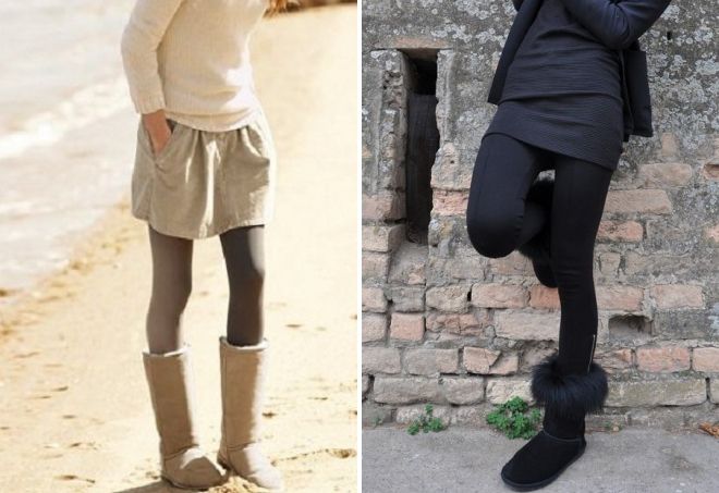 с чем носить женские угги с чем носить женские угги