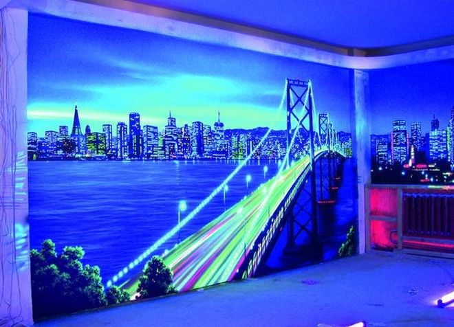 светящиеся 3d обои для стен светящиеся 3d обои для стен