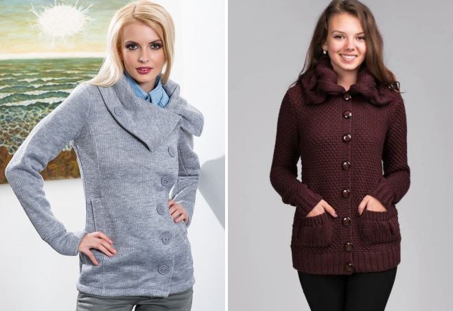 кофта с воротником на пуговицах кофта с воротником на пуговицах