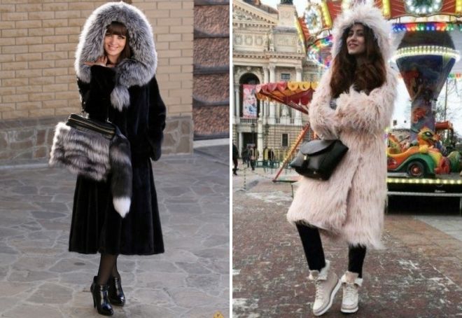 длинные шубы с капюшоном длинные шубы с капюшоном