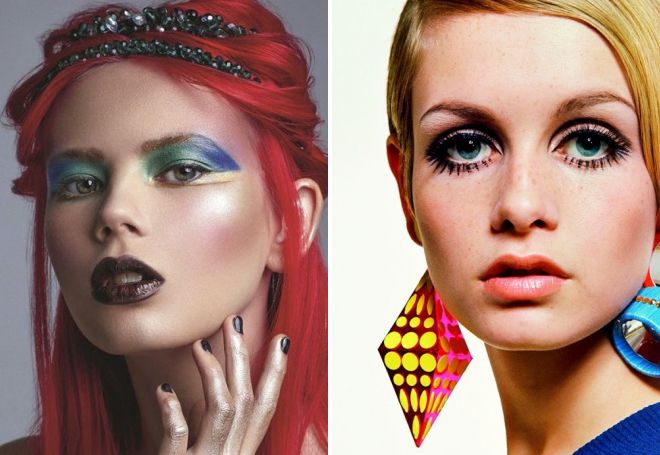 Стиль эклектика в макияже Стиль эклектика в макияже