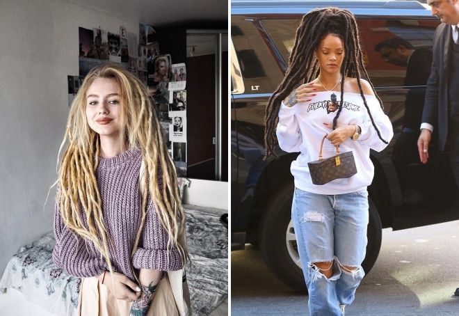 женские дреды на длинные волосы женские дреды на длинные волосы