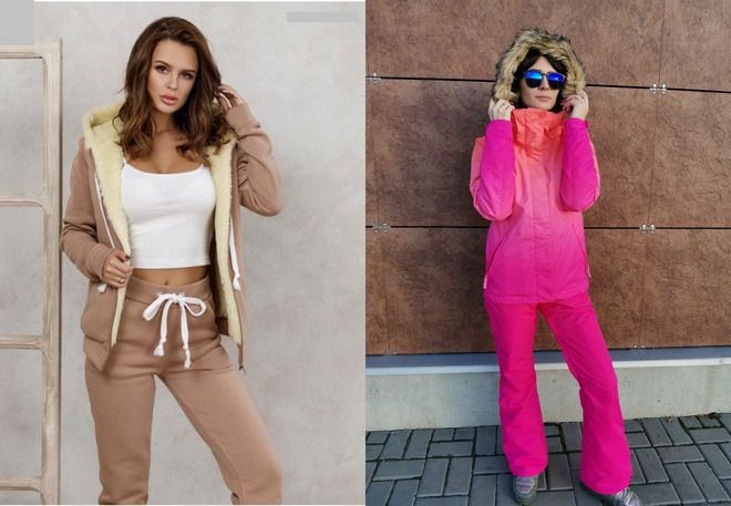 женский зимний костюм с мехом женский зимний костюм с мехом