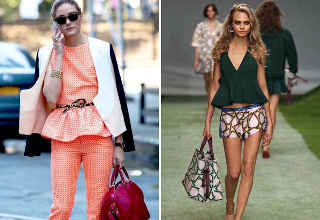 блузка без рукавов с баской блузка без рукавов с баской