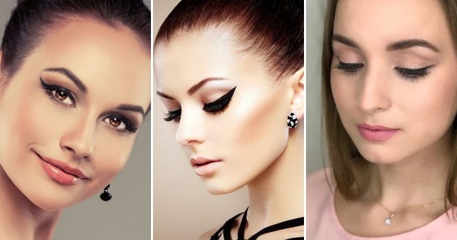 Дневной макияж со стрелками Дневной макияж со стрелками