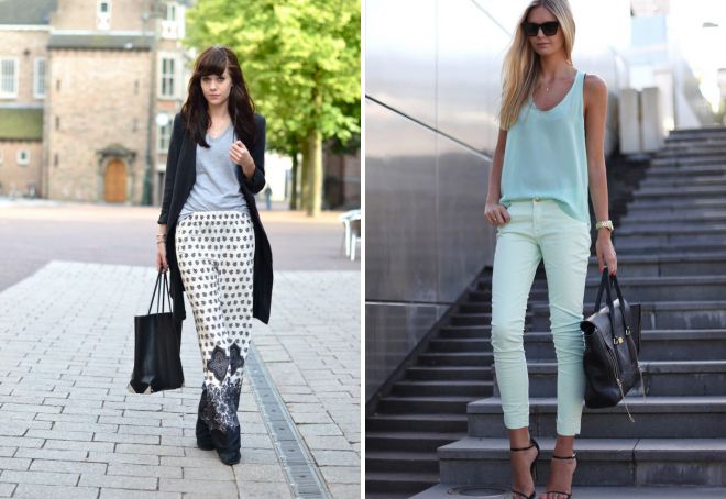 с чем носить легкие летние брюки с чем носить легкие летние брюки