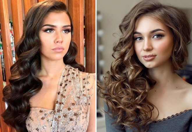 укладка волос на бок укладка волос на бок