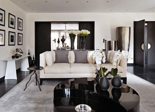 черно белый интерьер гостиной черно белый интерьер гостиной