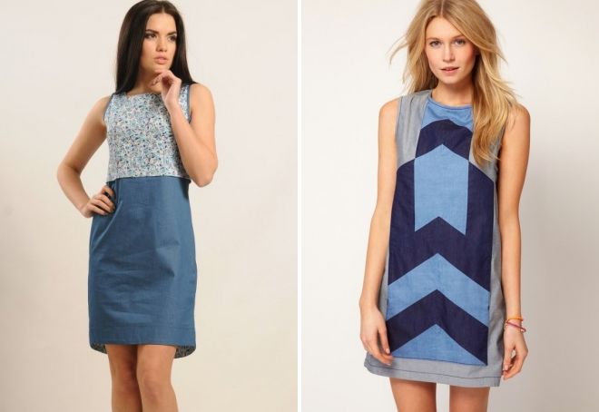 фасоны комбинированных платьев фасоны комбинированных платьев