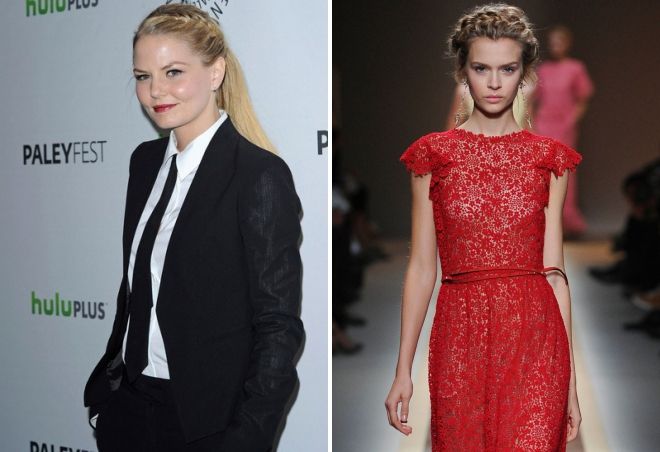 французские косички французские косички