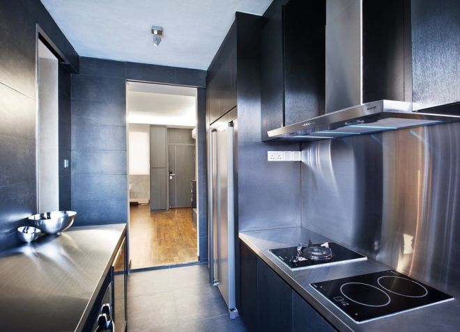 маленькая кухня в стиле хай тек маленькая кухня в стиле хай тек