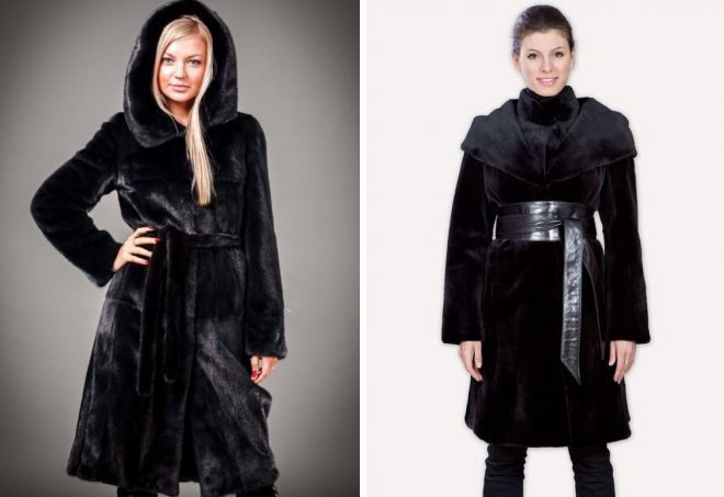 модные черные норковые шубы модные черные норковые шубы