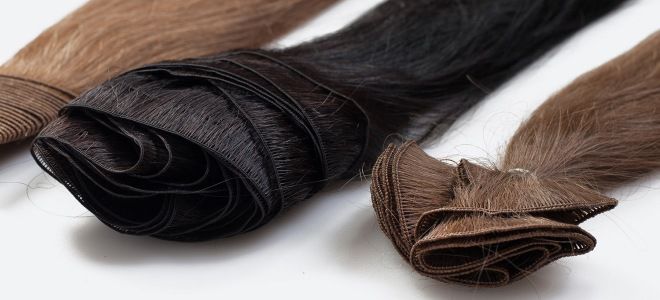 накладные пряди из натуральных волос на косичке накладные пряди из натуральных волос на косичке