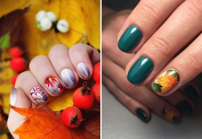 осенний маникюр 2018 на короткие ногти осенний маникюр 2018 на короткие ногти