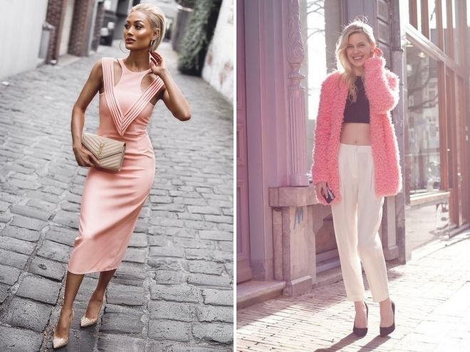 розовый цвет в одежде розовый цвет в одежде