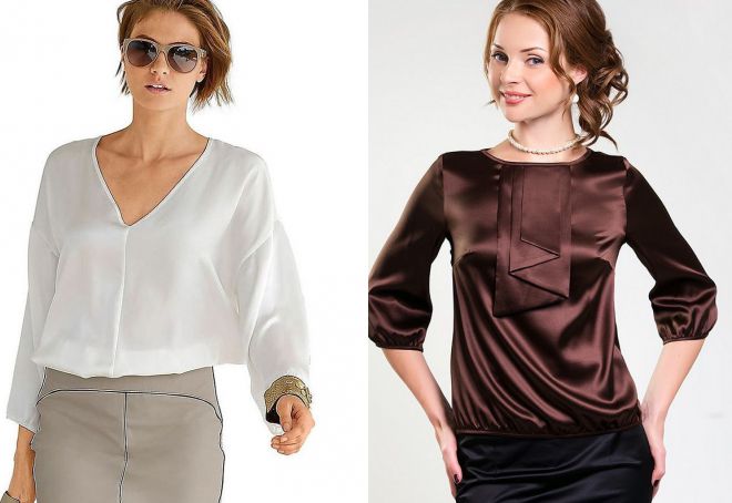 шелковые блузки 2018 шелковые блузки 2018