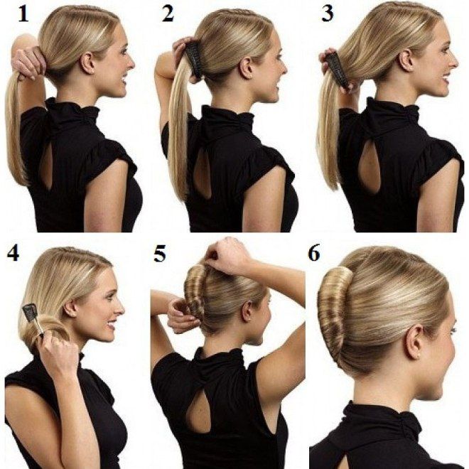 Технология выполнения прически ракушка Технология выполнения прически ракушка