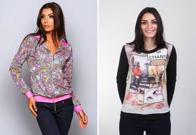 виды спортивных кофт