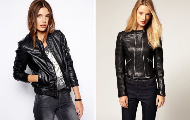 женская черная кожаная куртка женская черная кожаная куртка