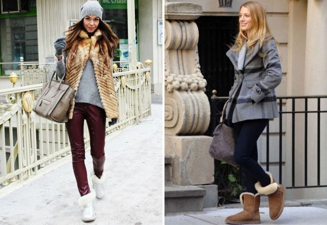 женские короткие угги женские короткие угги