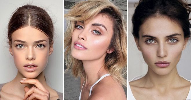 Дневной нюдовый макияж Дневной нюдовый макияж
