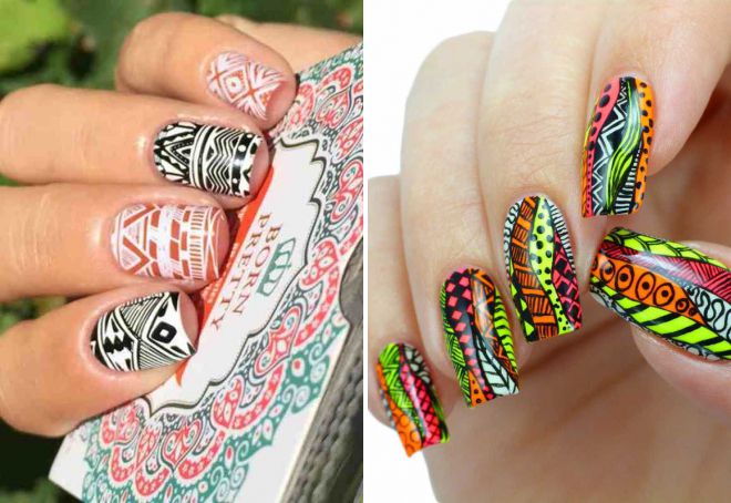 маникюр в этническом стиле маникюр в этническом стиле