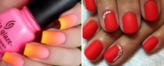 матовый оранжевый маникюр матовый оранжевый маникюр