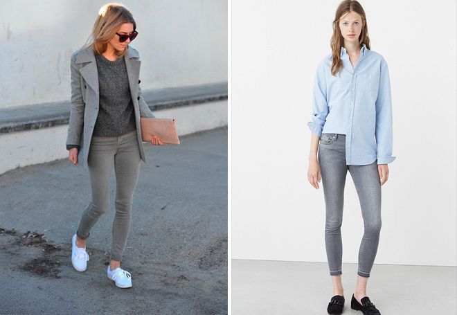 серые джинсы скинни серые джинсы скинни