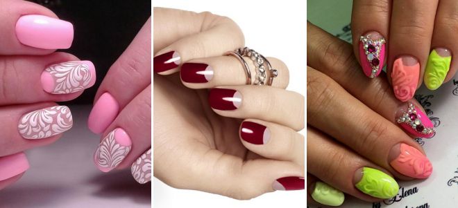 Яркий лунный маникюр Яркий лунный маникюр