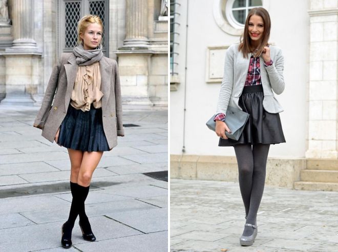 юбка и серый пиджак юбка и серый пиджак