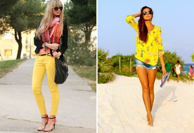 Кому идет желтый цвет в одежде Кому идет желтый цвет в одежде