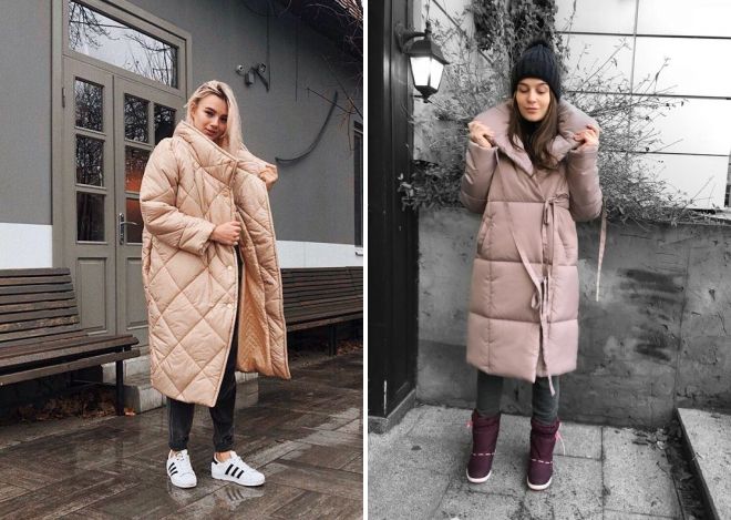 бежевый пуховик одеяло бежевый пуховик одеяло