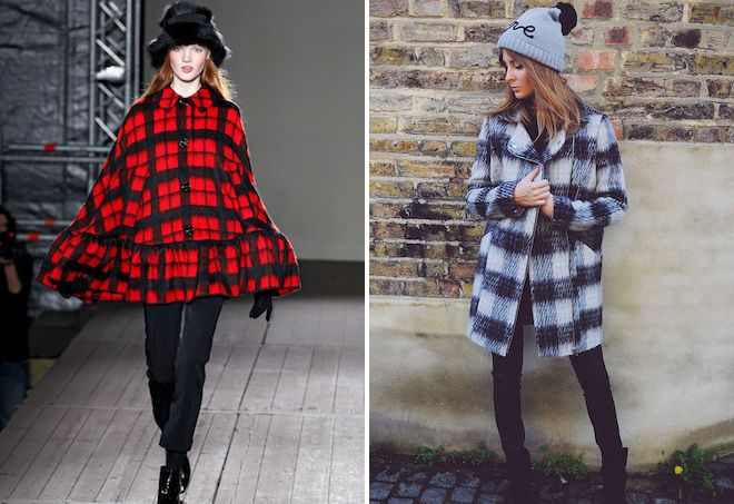 головной убор к клетчатому пальто головной убор к клетчатому пальто