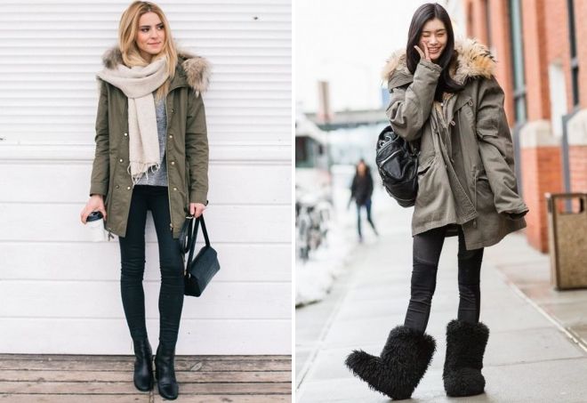 стильные зимние образы с курткой стильные зимние образы с курткой
