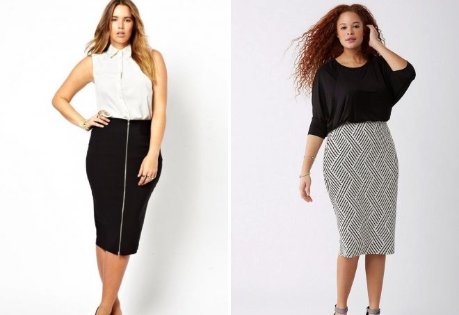 юбка карандаш для полных девушек юбка карандаш для полных девушек