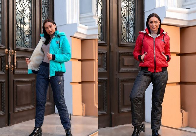 женский зимний костюм на овчине женский зимний костюм на овчине