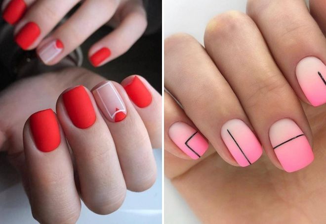 летний матовый маникюр на короткие ногти летний матовый маникюр на короткие ногти