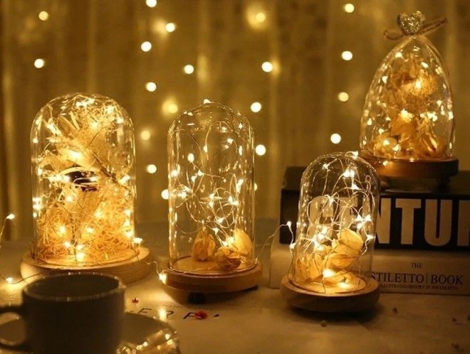 светильники из гирлянд светильники из гирлянд