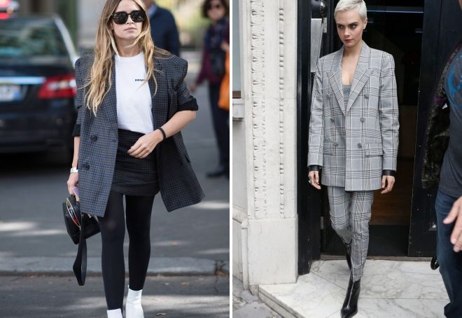 мужской пиджак оверсайз на девушке мужской пиджак оверсайз на девушке