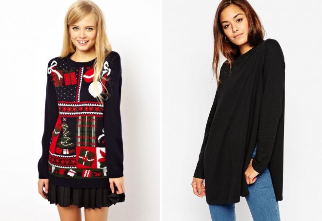 длинный кашемировый свитер длинный кашемировый свитер