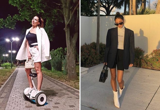 пиджак оверсайз и шорты пиджак оверсайз и шорты