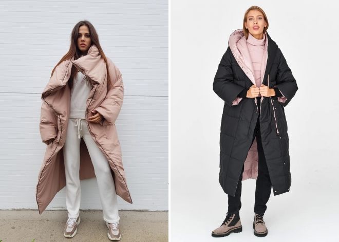 с чем носить пуховик одеяло с чем носить пуховик одеяло