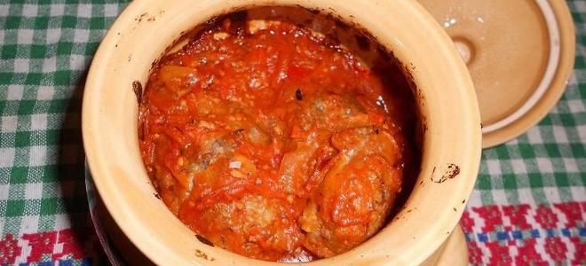 ленивые голубцы в горшочках в духовке ленивые голубцы в горшочках в духовке