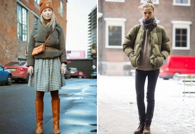 с чем носить короткий зеленый пуховик с чем носить короткий зеленый пуховик