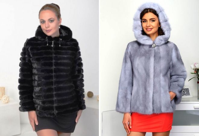 шуба автоледи из норки шуба автоледи из норки