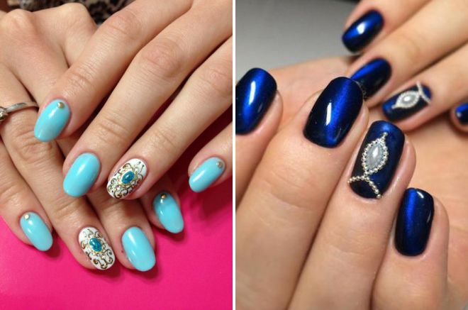 жидкие камни на коротких ногтях жидкие камни на коротких ногтях